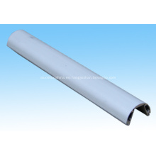 Barra de luz LED aluminio perfil redondo medio